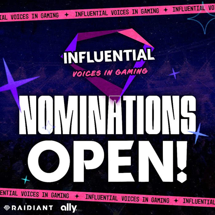 Influential Voices in Gaming nominations open